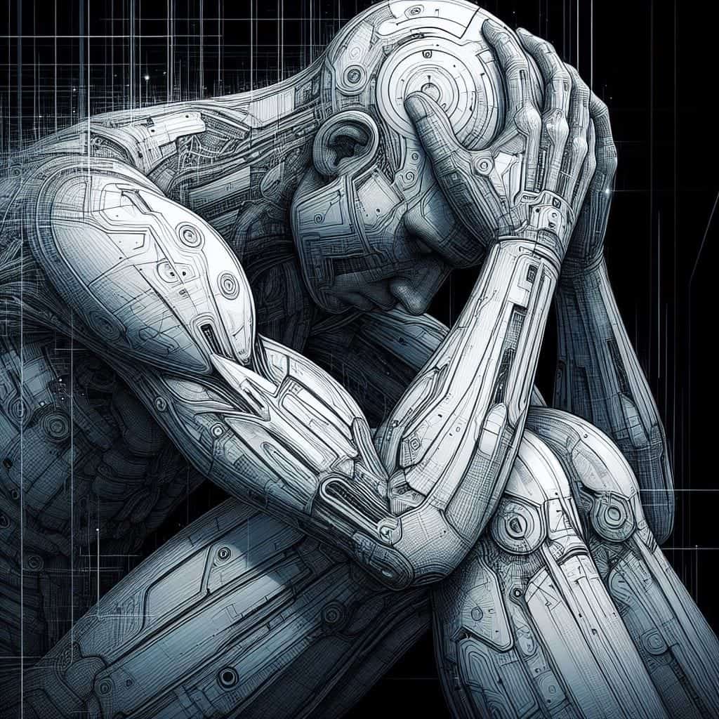 hombre del futuro afligido por los pogroms