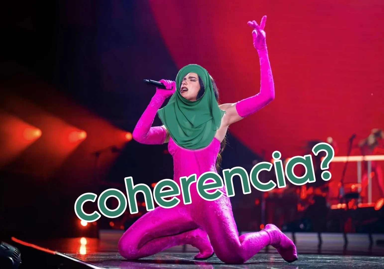 Desinformación en escena