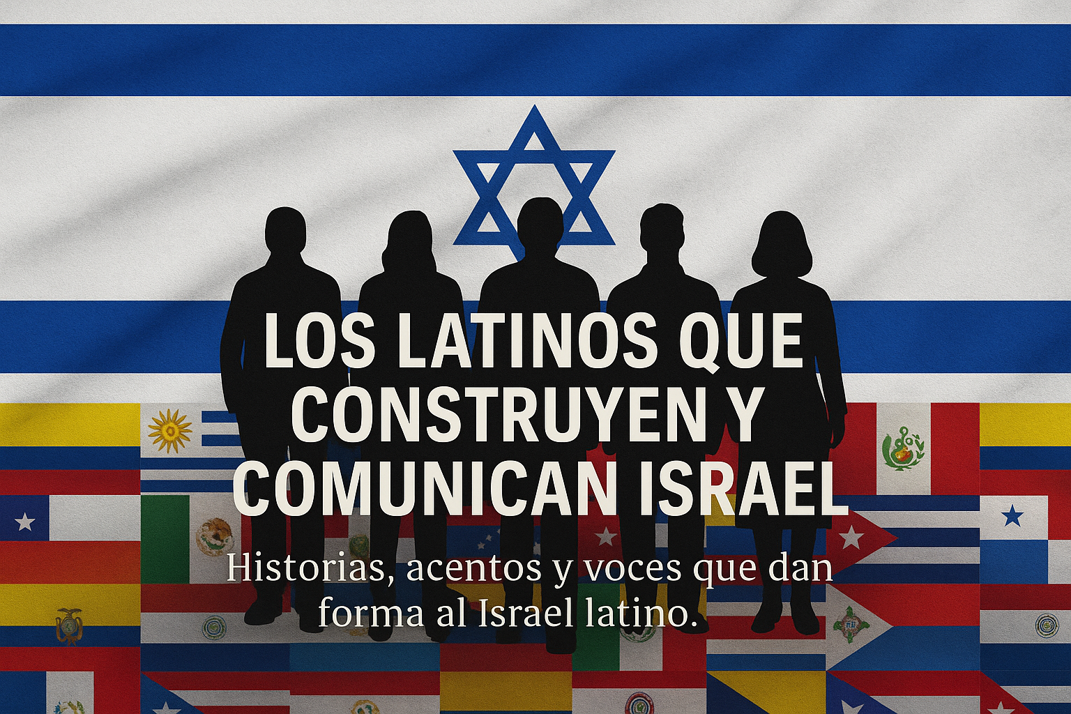 Olím latinoamericanos en Israel compartiendo su historia y cultura en redes sociales.